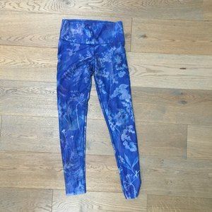 Inner Fire blue leaf leggings